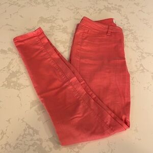 Coral Skinny Jeans